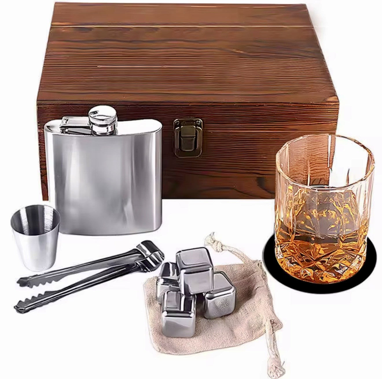 Coffret de style whisky