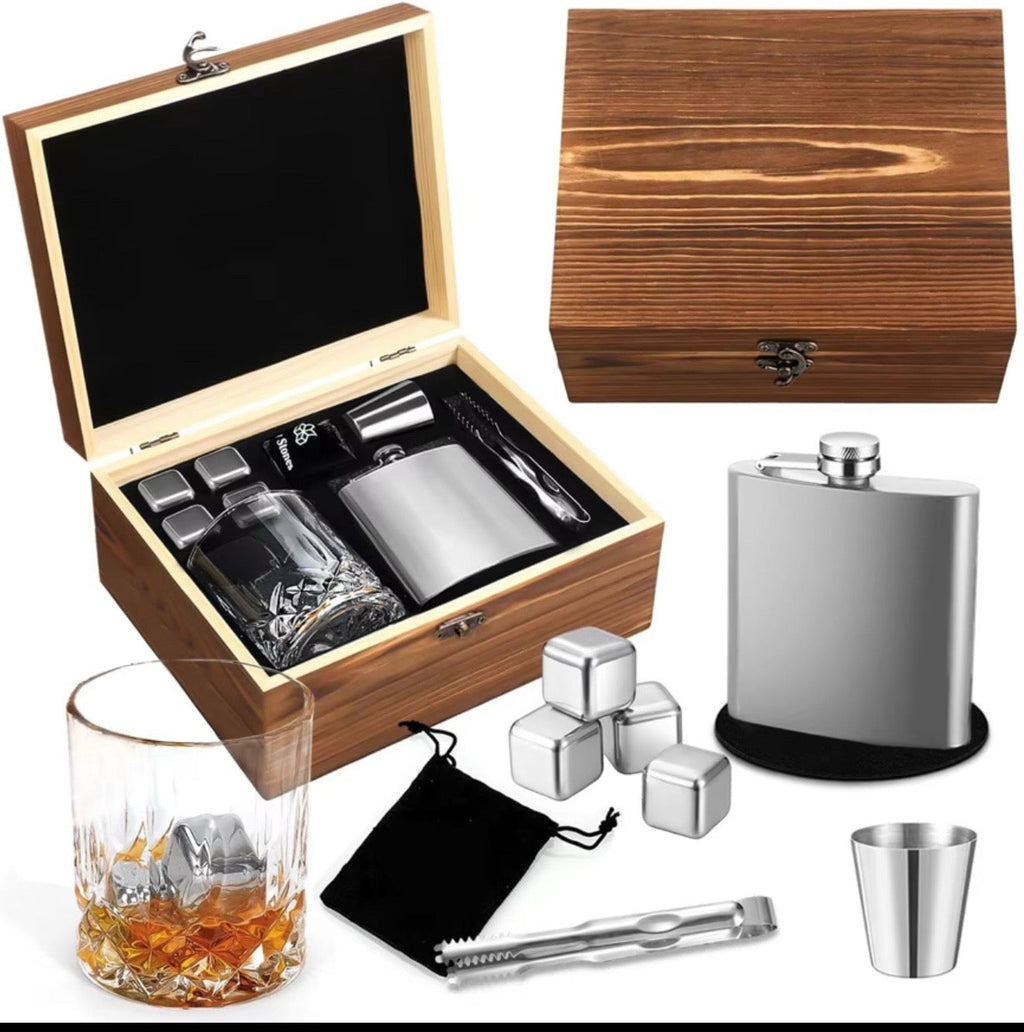Coffret de style whisky